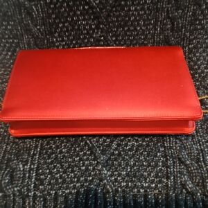 Nancy Gonzalez Vibrant Red Clutch